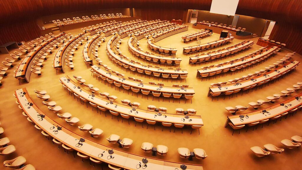 Salle 18 de l'ONU